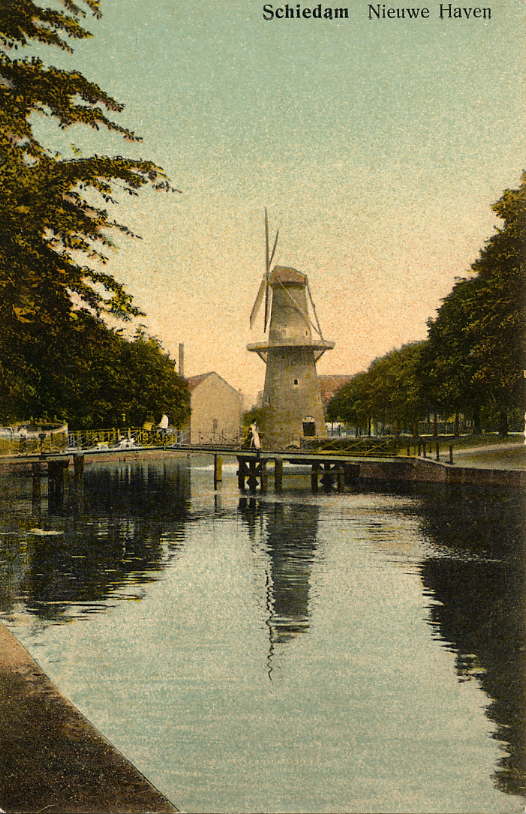 2091 Nieuwe Haven - Molen De Walvisch - Kippenbrug
