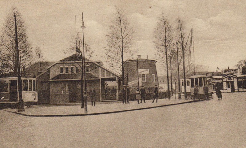 02-09 Koemarkt - Tramhalte Broersvest - Molen De Meijboom
